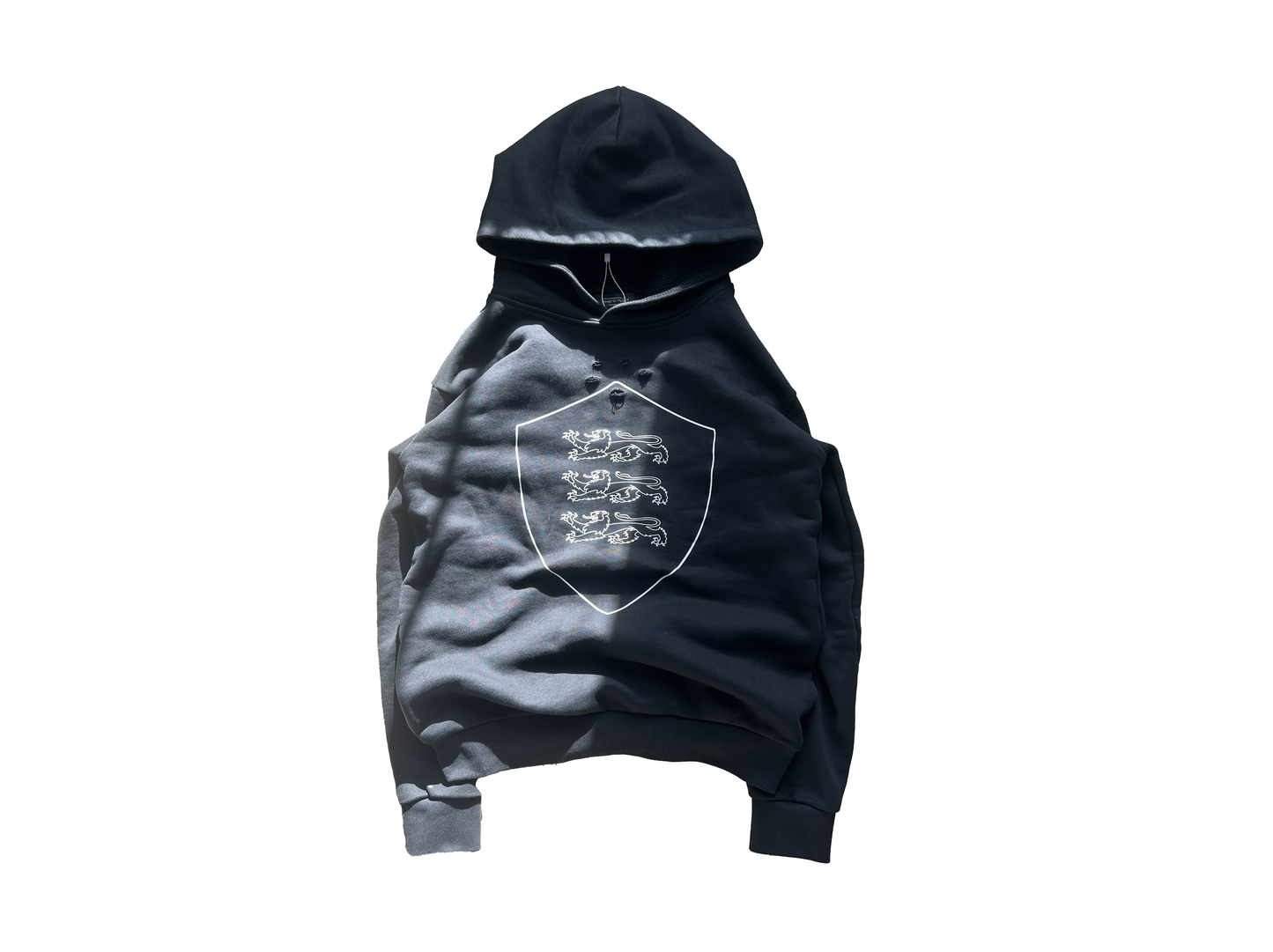 "shielded" hoodie